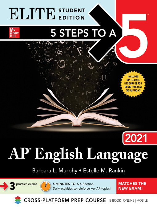 Title details for 5 Steps to a 5: AP English Language 2021 by Barbara L. Murphy - Available